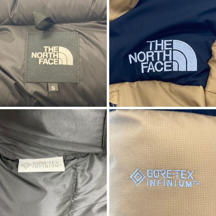 Used ◆The North Face Down Jacket Bartolo Light Jacket Gore-Tex ND91950 Beige Men's Size S THE NORTH FACE [AFB43] 