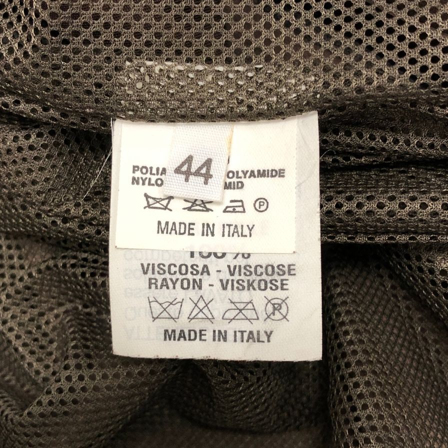 中古■エンメティ レザージャケット ダブル ブラウン メンズ サイズ44 EMMETI 【AFG1】