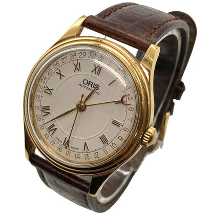 オリス 7403 オートマティック 腕時計 メンズ ゴールド ORIS【AFI4】