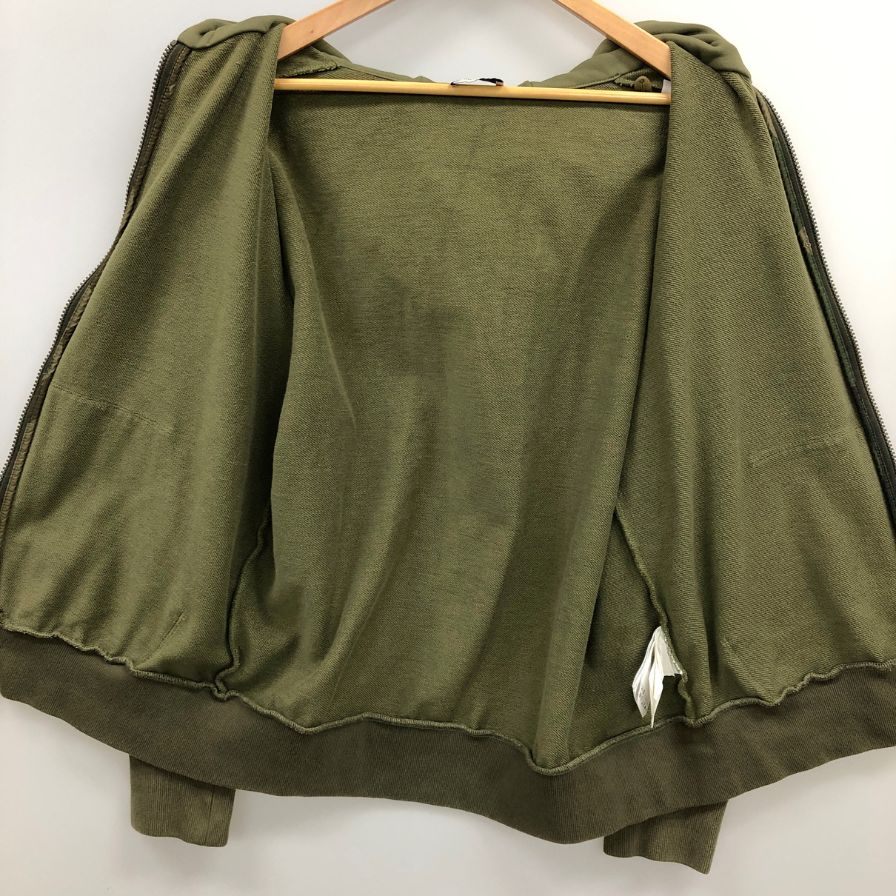 中古◆モンクレール ジップアップパーカー メンズ サイズ L カモフラ柄 C10918407000 MONCLER 【AFB46】