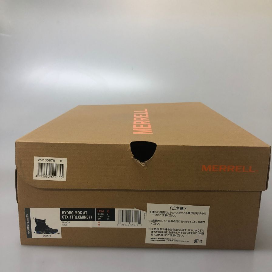 メレル×MINE77 スニーカー ハイドロモック ゴアテックス カモフラ hydro moc at neo gtx 1trl メンズ サイズUS7 merrell 約25.0cm【AFD4】