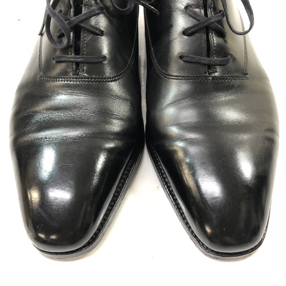 ジョンロブ レザーシューズ ベケッツ プレーントゥ カーフ 8000ラスト ブラック UK8E JOHN LOBB BECKETTS 約27.0cm【AFC28】