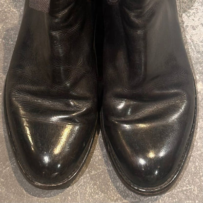 パラブーツ サイドゴアブーツ カーフ ブラック サイズ44 PARABOOT ブーツ 約28.5cm【LA】【中古】