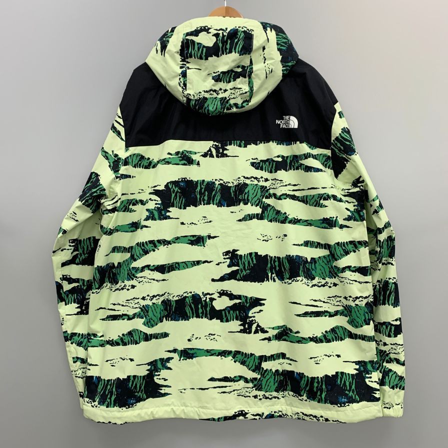 美品◆ノースフェイス マウンテン パーカー USA メンズ XXL 総柄  THE NORTH FACE 【AFB2】