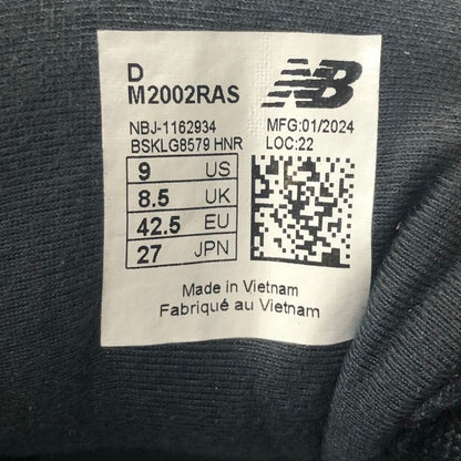 ニューバランス スニーカー M2002RAS safari 創刊20周年記念 メンズ サイズ27cm ブルー系 NEW BALANCE 約27.0cm【AFD5】