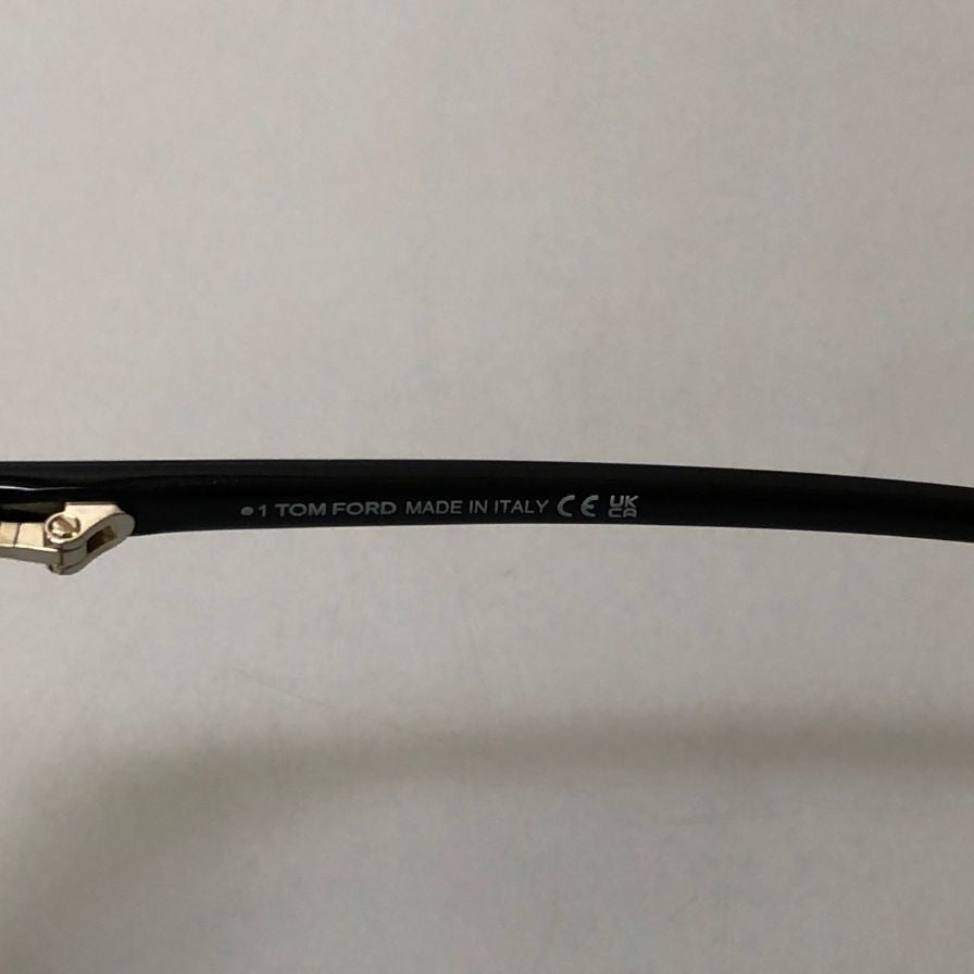 トムフォード  メガネ サングラス   TF 6102-D-B ECO 001 52□19 ブラック TOM FORD【AFB52】