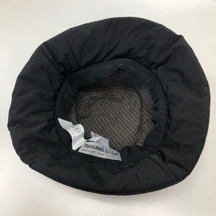 キジマタカユキ×ドドジーン  バケットハット 21201 黒 KIJIMA TAKAYUKI×THE DODO JEAN【AFI19-2】