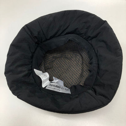 キジマタカユキ×ドドジーン  バケットハット 21201 黒 KIJIMA TAKAYUKI×THE DODO JEAN【AFI19-2】