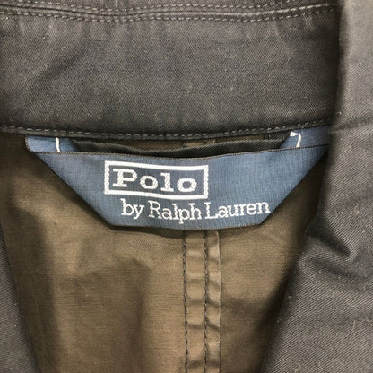 中古◆ポロ ラルフローレン ステンカラーコート ネイビー メンズ サイズM Polo Ralph Lauren 【AFB11】
