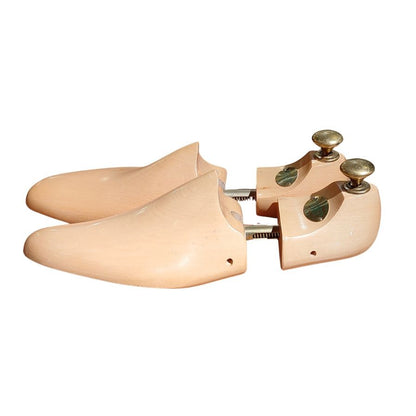 クロケット&ジョーンズ シューツリー 純正 木製 メンズ ベージュ サイズUK5 CROCKETT&JONES  約24.0cm【LA】【中古】