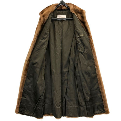 エンバ デミバフミンク ロングコート ネーム入り EMBAS【AFF21】