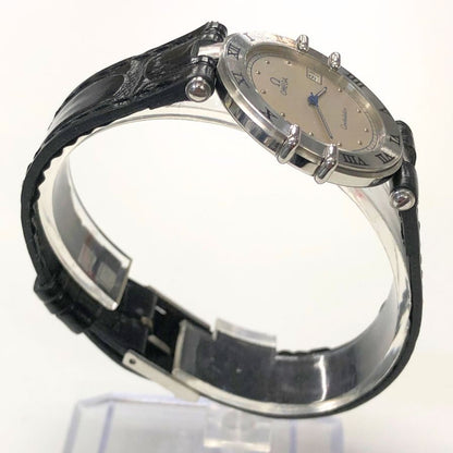 オメガ コンステレーション クオーツ デイト 白文字盤 Cal.1379 OMEGA Constellation【AFI9】