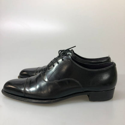 大塚製靴 for ISETAN MEN'S Limited レザーシューズ ストレートチップ メンズ ブラック サイズ25.5 Otsuka 約25.5cm【AFC52】