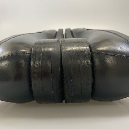 ジャランスリワヤ レザーシューズ コインローファー カーフ 98324 メンズ ブラック サイズ9 Jalan Sriwijaya 約27.5cm【AFC31】