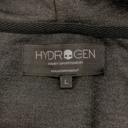 中古◆ハイドロゲン ジャケット ジップアップ ブラック サイズL メンズ HYDRGEN カテゴリ アパレル > メンズ > トップス・アウター > ジャケット 【AFB35】