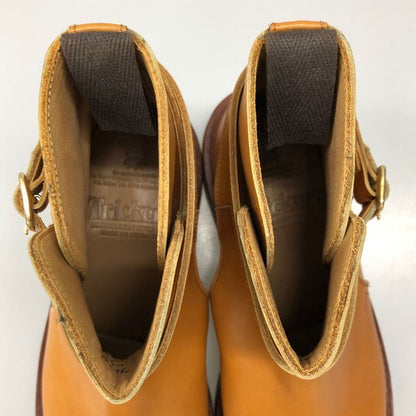 トリッカーズ ジョッパーブーツ ベルト  メンズ ブラウン サイズUK5.5 Trickers ブーツ 約24.0cm【LA】【中古】