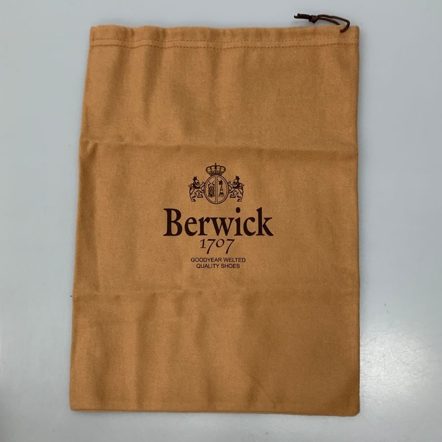 バーウィック タッセルローファー 4951 スエード ブラウン サイズ25.5 Berwick ローファー 約25.5cm【LA】【中古】