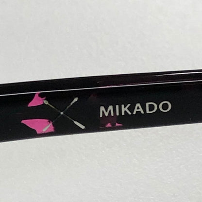 サバージュ  ミカド 度入り サングラス 総柄 ブラック＆ピンク PL002C  SAUVAGE MIKADO【AFI15】