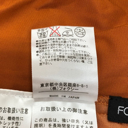 中古◆フォクシーニューヨーク オレンジ ノースリーブワンピース 23815-SPSAN57 40サイズ FOXEY NEWYORK 【AFB24】