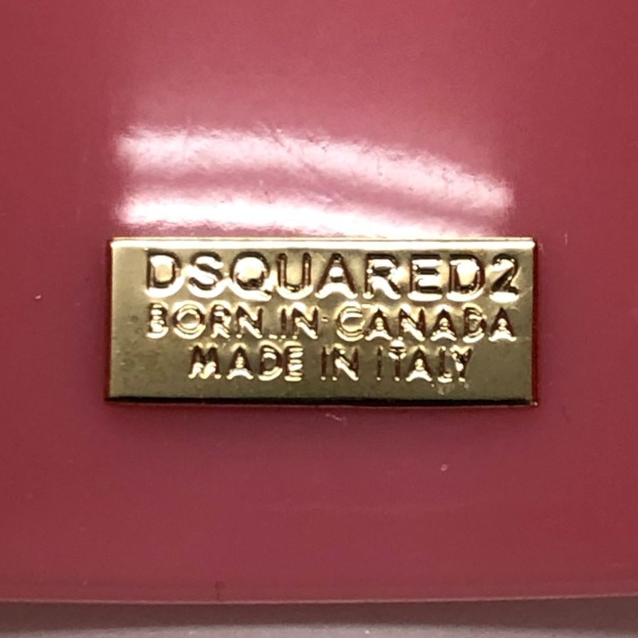 ディースクエアード カフブレスレット ピンク Fサイズ レディース バングル DSQUARED2【AFI19】