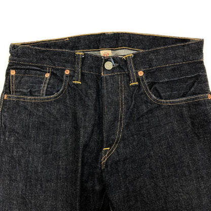 ダブルアールエル ラルフローレン デニムパンツ ボタンフライ インディゴ メンズ サイズ W29 L30 RRL RALPH LAUREN 【AFB20】