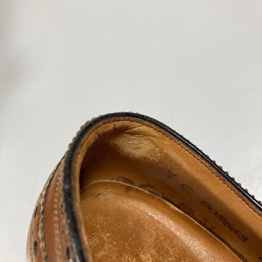バリー スクライブ ウイングチップ ブラウン サイズUK7E BALLY Scribe 約25.5cm【AFC31】