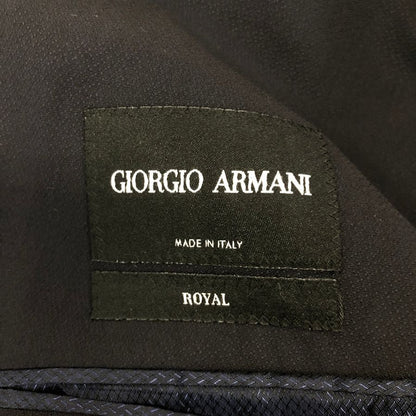 美品◆ジョルジオアルマーニ テーラードジャケット ダブルブレスト メンズ サイズ46R GIORGIO ARMANI 【AFB48】