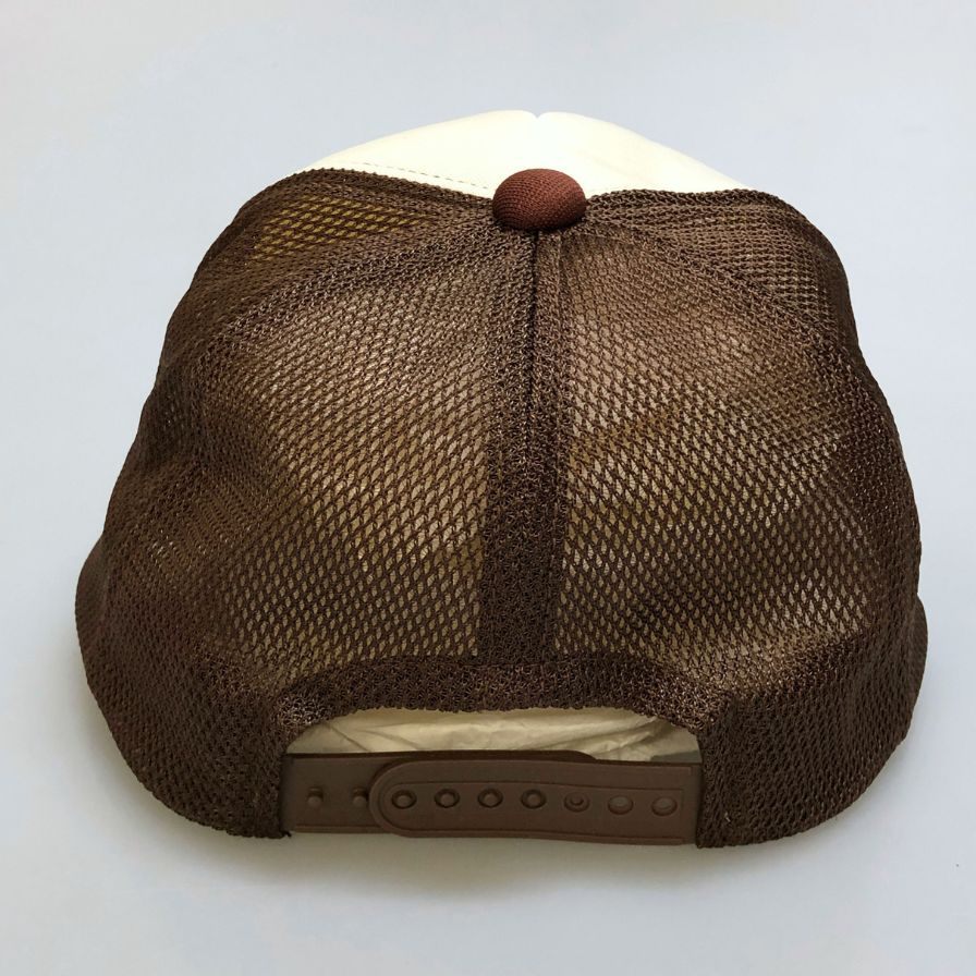 ヒステリックグラマー キャップ BAD ASS FIRE LOGO ブラウン メッシュ サイズフリー ユニセックス HYSTERIC GLAMOUR