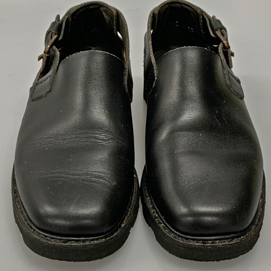パラブーツ バックストラップサンダル ブラック メンズ サイズ5 Paraboot スリッポン 約24.0cm【LA】【中古】