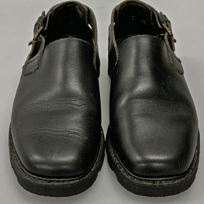 パラブーツ バックストラップサンダル ブラック メンズ サイズ5 Paraboot スリッポン 約24.0cm【LA】【中古】