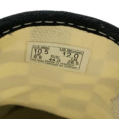 バンズ スリッポン チェッカー ブラック×ホワイト メンズ サイズ28.5 VANS 約28.5cm【AFC41】