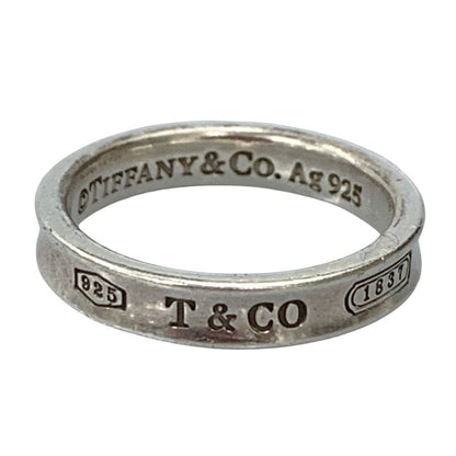ティファニー 指輪 ナローリング 1837 SV925 シルバー サイズ不明 2.3g Tiffany&Co.