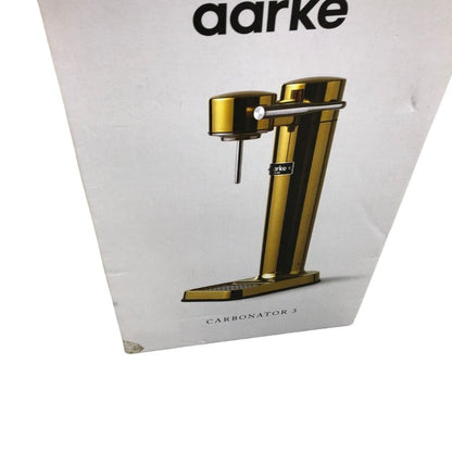 アールケ カーボネーター3 炭酸水メーカー ゴールド aarke carbonator 3【AFI13】【中古】