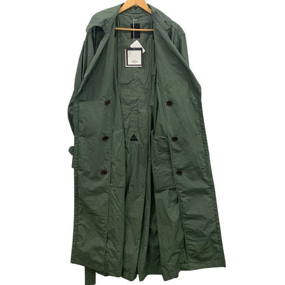 未使用◆ヒューベント トレンチコート カーキ メンズ サイズ3 HUM VENT ALGA TRENCH COAT 【AFA14】