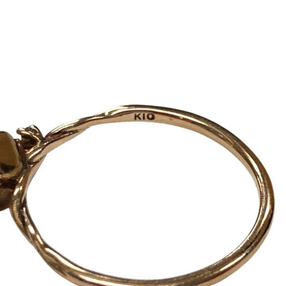 アガット K10 バラ リング AGETE【AFI5】