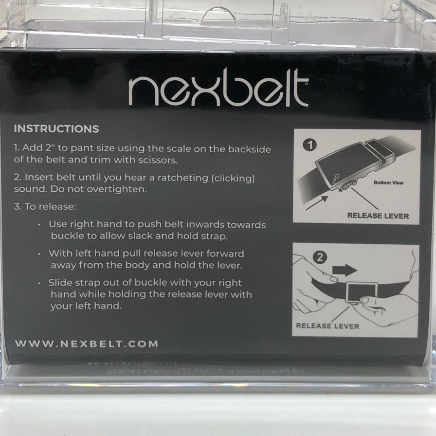 ネックベルト ベルト シボレザー 本革 バックル ブラック シルバー nexbelt【AFI16】