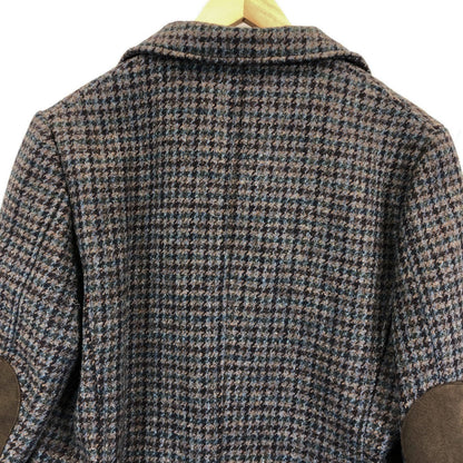 極美品◆セプティズ 2B ジャケット ハリスツイード生地 メンズ サイズ38 グレー系 SEPTIS HARRIS TWEED 【AFA3】