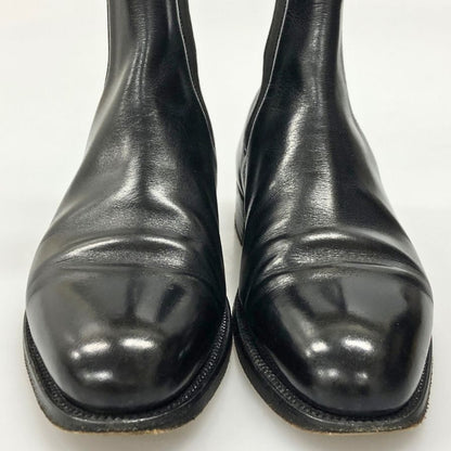 JMウエストン チェルシー ブーツ サイドゴア 705 ボックスカーフ レザー ブラック メンズ サイズ5D J.M.WESTON ブーツ 約25.0cm【LA】【中古】