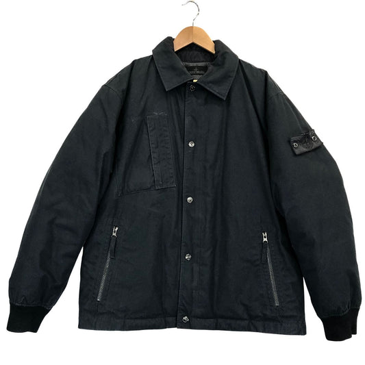 美品◆ストーンアイランド ゴースト ダウンジャケット ブラック メンズ サイズM Stone Island 【AFA3】