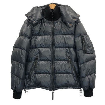 美品◆デュベティカ ダウンジャケット ポルーチェ ナイロン メンズ ネイビー サイズ44 DUVETICA 【AFA11】