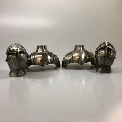 ニッカG&G ボトルディスプレイ 騎士 シルバー 【2個セット】 NIKKA G&G【AFI20】【中古】