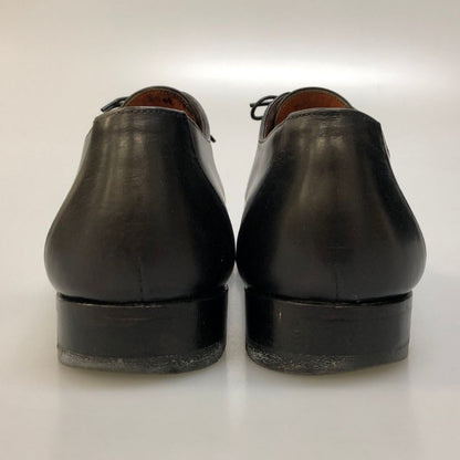 サントーニ ストレートチップ ブラック カーフ サイズUK7.5 santoni 約26.5cm【AFC33】