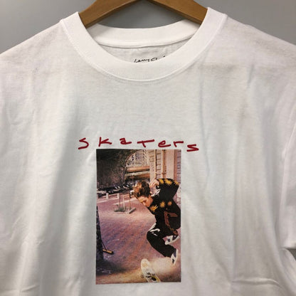 新品同様◆ラリークラーク フォトTシャツ 伊勢丹限定 ホワイト サイズM Larry Clark 【AFB41】