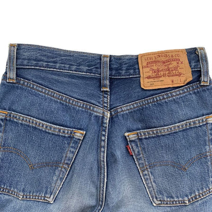 リーバイス デニム 501 90年代 ボタン裏311 ユーロヴィンテージ インディゴ メンズ サイズW27 L30 LEVI’S 【AFB4】