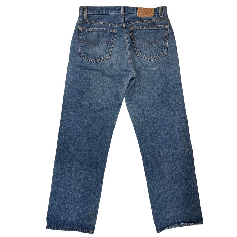 リーバイス デニムパンツ 501 90年代 USA製 エルパソ工場 ボタン裏524 インディゴ メンズ サイズW33 LEVI’S 【AFB33】