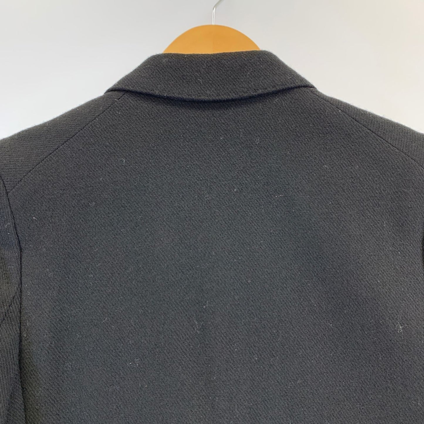 美品◆マーガレットハウエル テーラードジャケット 2B ウール ブラック レディース サイズ1 MARGARET HOWELL 【AFB16】
