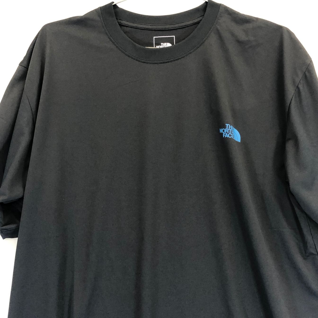 新品同様◆ノースフェイス Tシャツ NT62590 ショートスリーブフリーランフラッシュドライクルー ブラック サイズXL THE NORTH FACE 【AFB20】