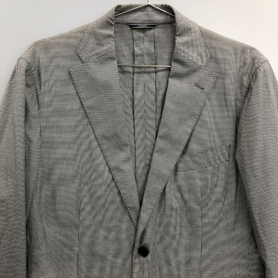中古◆ジョゼフ オム 2B コットン ジャケット サイドベンツ メンズ サイズ48 グレー系 JOSEPH HOMME 【AFB8】