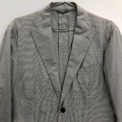 中古◆ジョゼフ オム 2B コットン ジャケット サイドベンツ メンズ サイズ48 グレー系 JOSEPH HOMME 【AFB8】