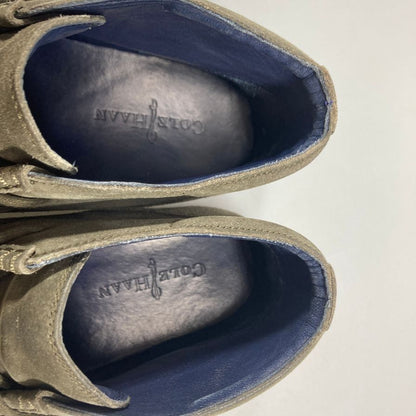 コールハーン レザーシューズ C10798 チャッカブーツ スエード メンズ カーキ系 サイズ9 COLE HAAN 約27.5cm【AFC17】